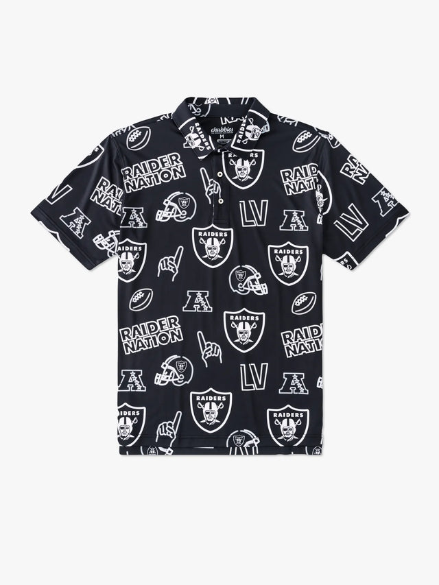 The Neon Raiders (NFL Performance Polo)