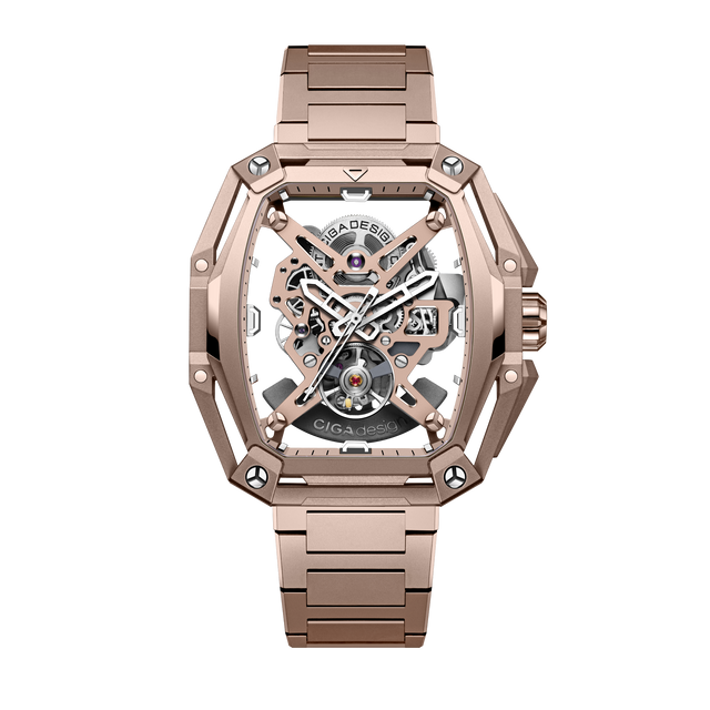 CIGA design SKELETON AUTOMATIC WATCH HUNTER VINTAGE
