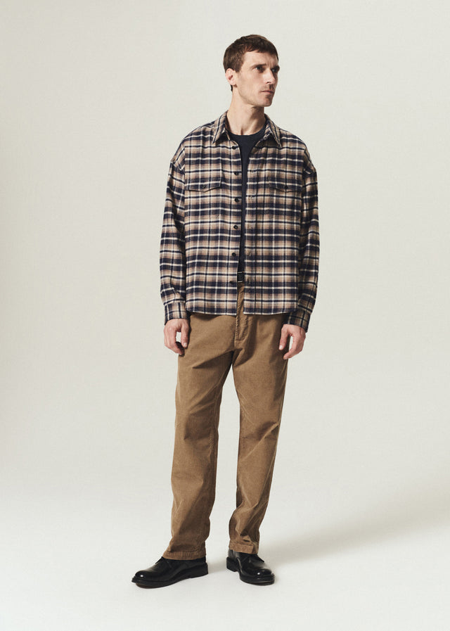 Belgian Corduroy Chino in Camel