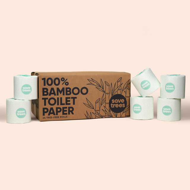 Extra-Soft Bamboo Toilet Paper in Bulk