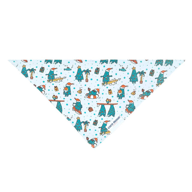 Mistle-Toes On The Nose Bamboo Pet Bandana