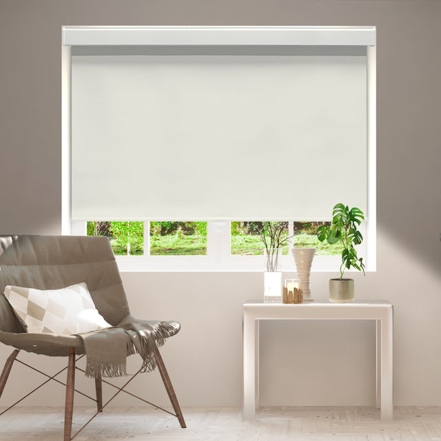 Cordless Blackout Roller Shades Thermal Insulated Window Blinds for Bedroom