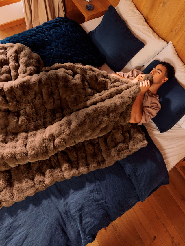 Lavender Ember Heated Blanket