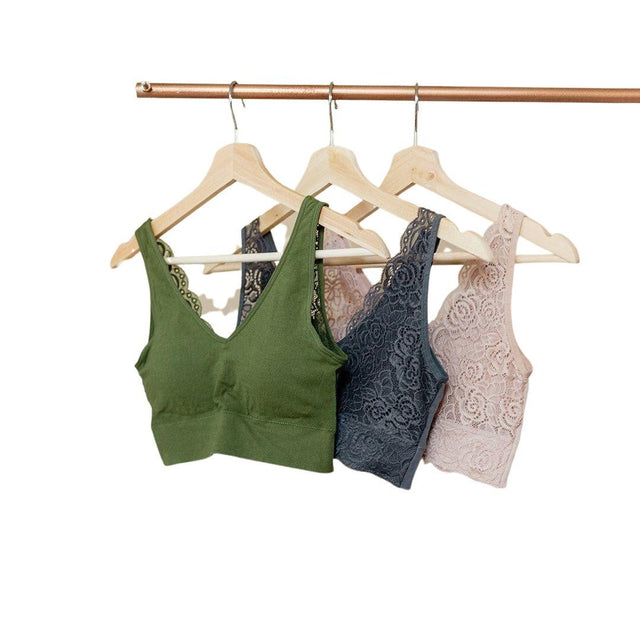 SOFT V Lace Bralette Bundle
