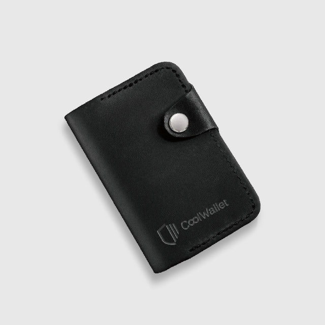 CoolWallet Precision Embossed Leather Card Holder