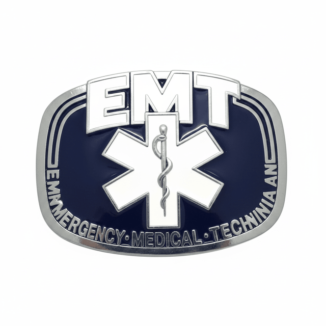 EMS Star of Life Belt Buckle for EMT & Paramedics