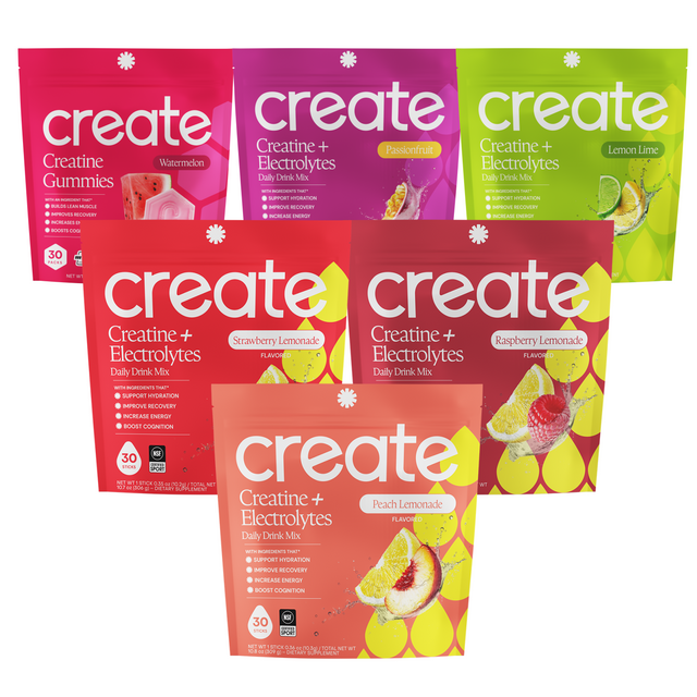 Creatine + Electrolytes Mix Variety Bundles