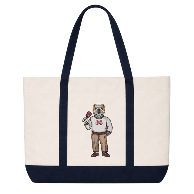 Mississippi State University Original Embroidered Tote Bag