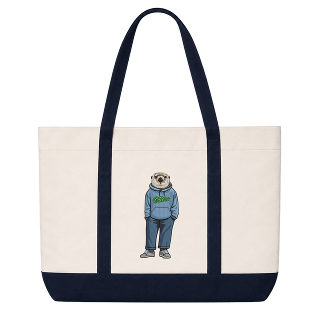 CSUMB Hoodie Embroidered Tote Bag