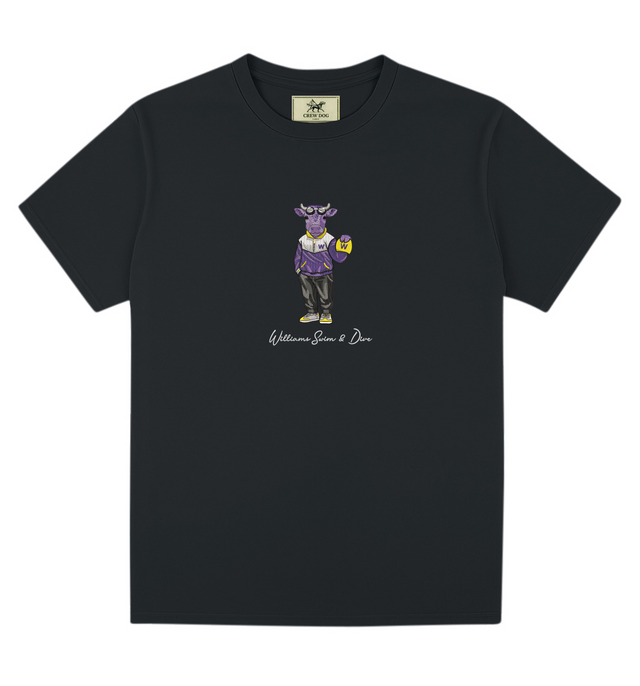 Williams Swim & Dive Embroidered Tee