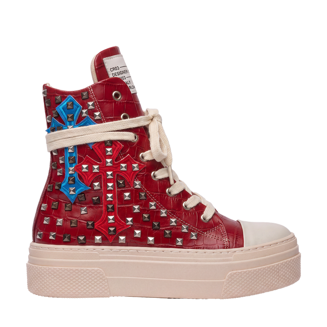 CALIPSO COCO - Red Cross Studs