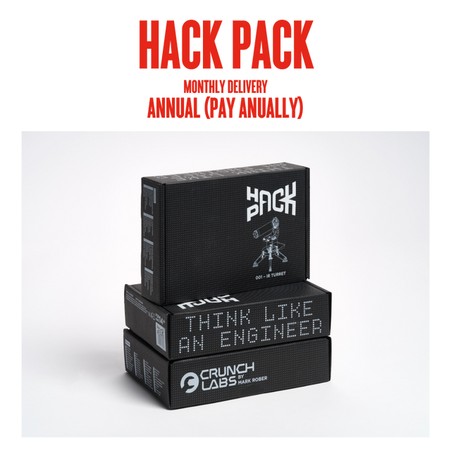 Hack Pack Subscription - Pay Annually (Delivered Monthly)