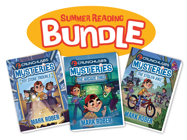 FREE! CrunchLabs Mysteries - 3 Book Bundle