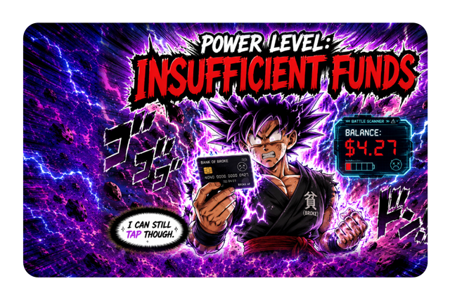 Power level Insufficient Funds