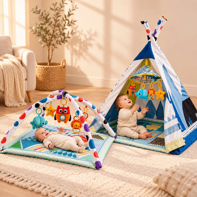 Cuddobaby Grow With Me Play Gym Mat & Tent