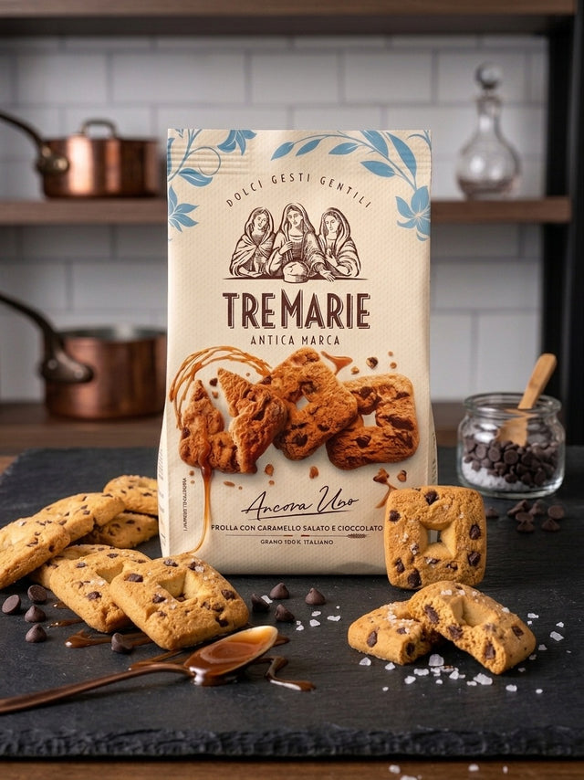 Tre Marie Cookies W/Caramel & Chocolate chips