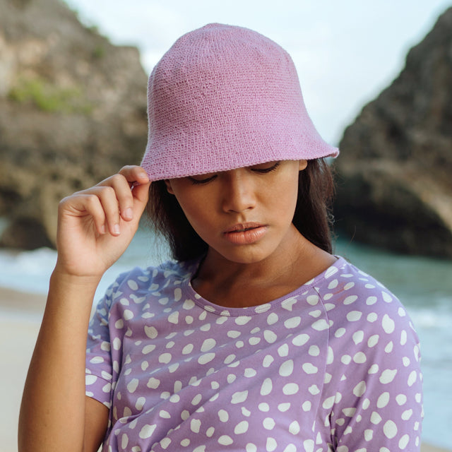 FLORETTE Crochet Bucket Hat