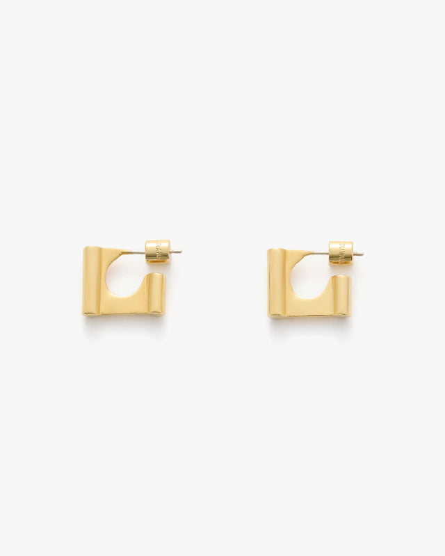 Deco Mini Hoop Earrings