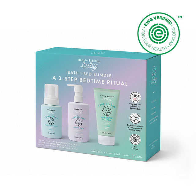 Baby Bath to Bed Gift Set