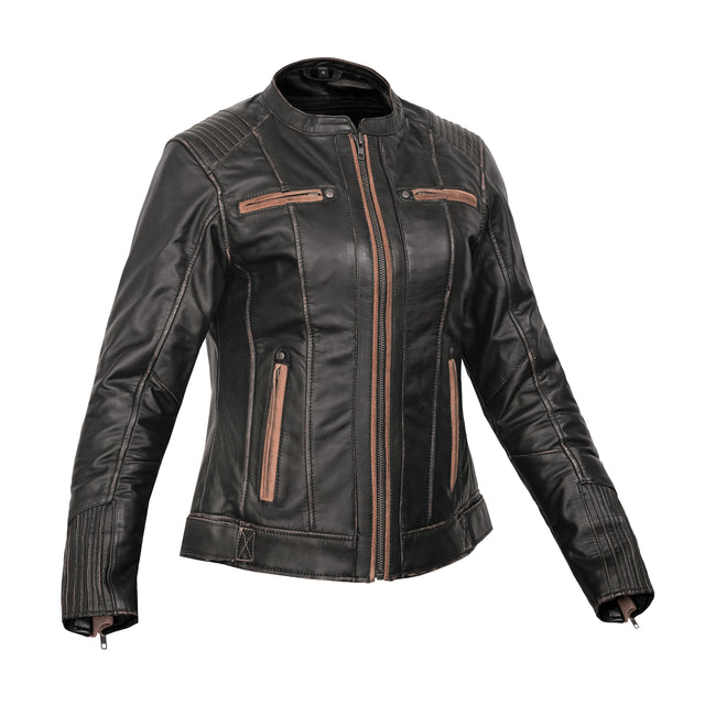 Ironwood - Women’s Leather Motorcycle Jacket