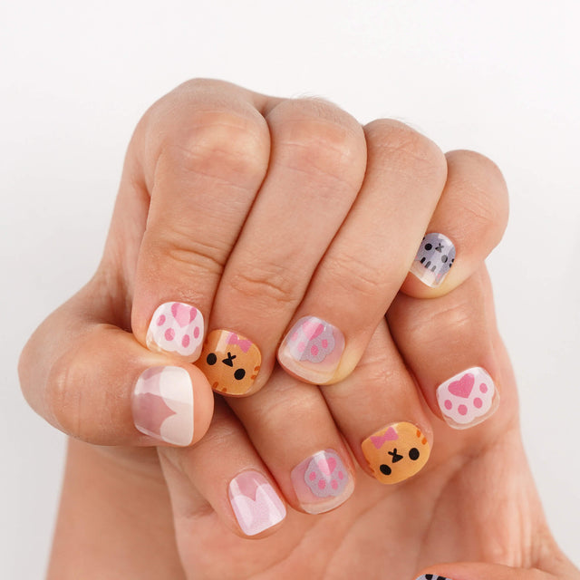 Cute Animal Friends Kids Nail Wraps | Paw Pals - 2783