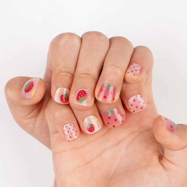 Starry Berry Sparkle Kids Nail Wraps | Stellarberry - 2780
