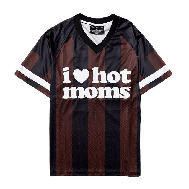 I Heart Hot Moms Soccer Jersey