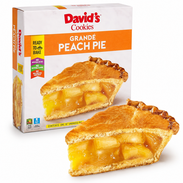 10" Grandé Ready To Bake Peach Pie