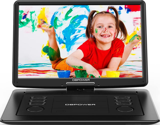 DBPOWER ZC-06 17.9" Portable DVD Player with 15.6" Large HD Swivel Screen