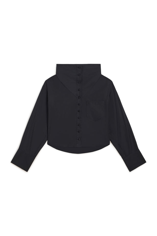 Bianca Funnel Neck Blouse