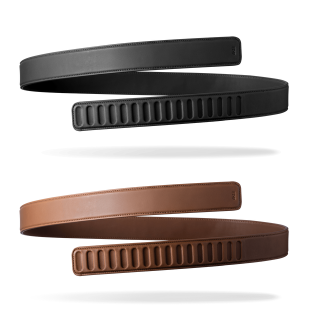 MagLock Leather Belt 2-Pack
