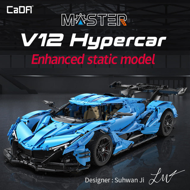 CaDA Master 1: 8 V12 Hypercar Static Version C64003W