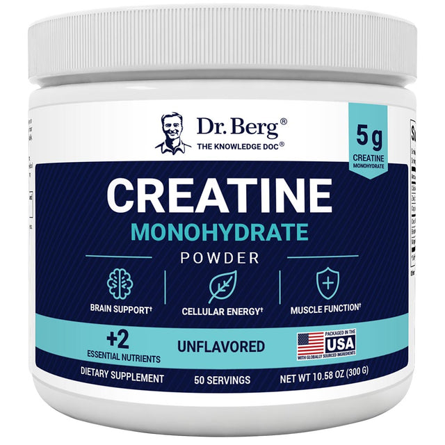 Dr. Berg Creatine Monohydrate Powder