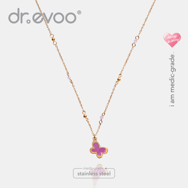 voola - lova butterfly necklace