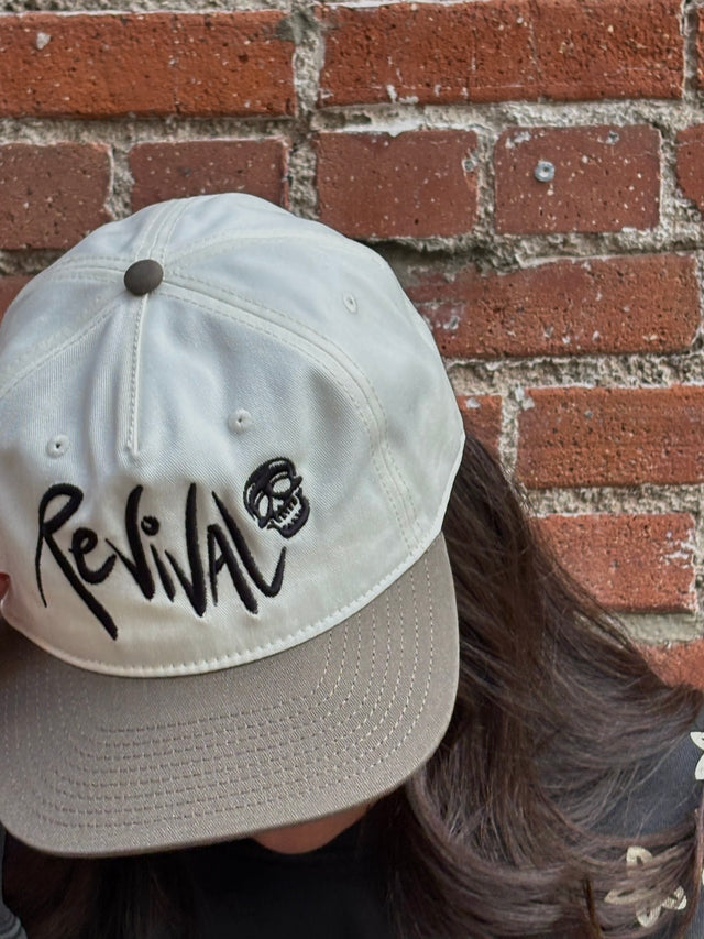 Embroidered Two Tone Cap