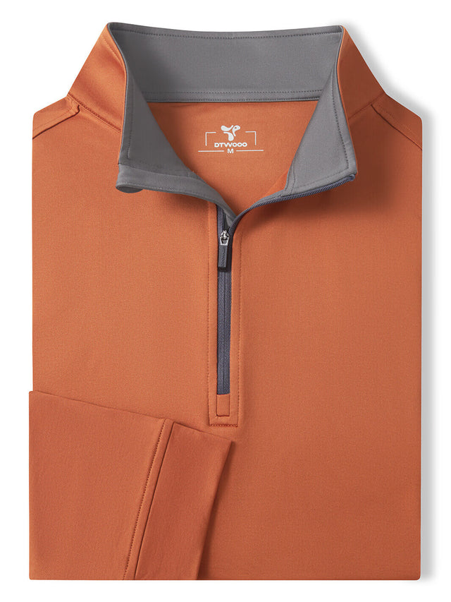 Solid Performance Fleece Quarter-Zip