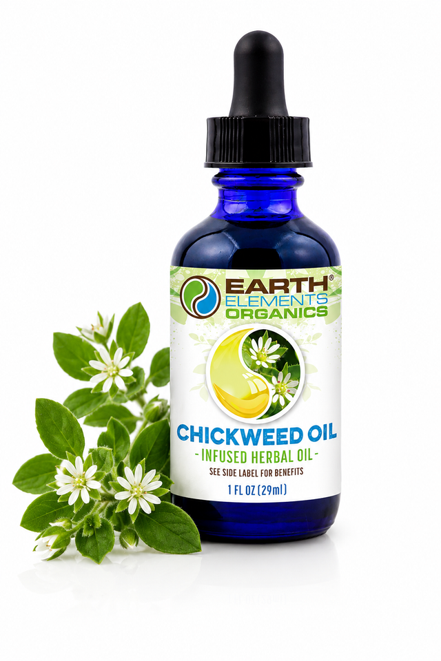 Organic Chickweed Medicinal Oil