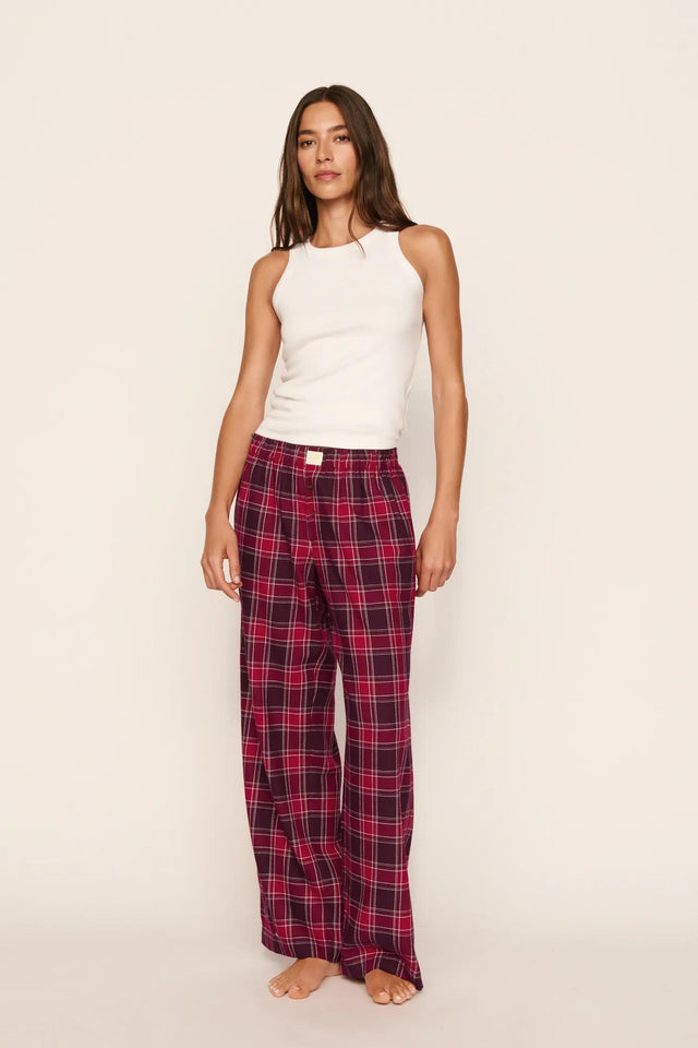 Flannel Boxer Pant