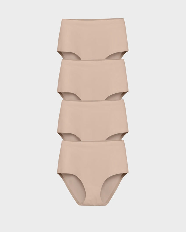 Nude High Waisted 4-Pack