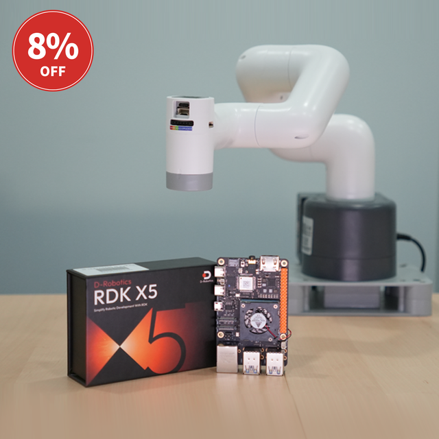 Elephant Robotics myCobot 280 RDK X5 - 6 DOF Collaborative Robot ( 10 TOPS Computing Power)