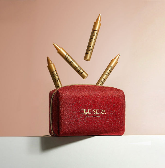 Elle Sera Limited Edition Red Cosmetic Bag
