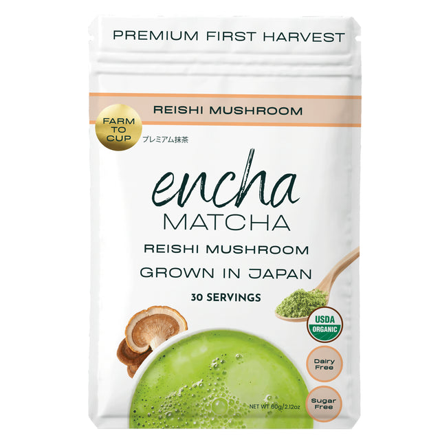 Encha Matcha Latte Powder - Reishi Mushroom