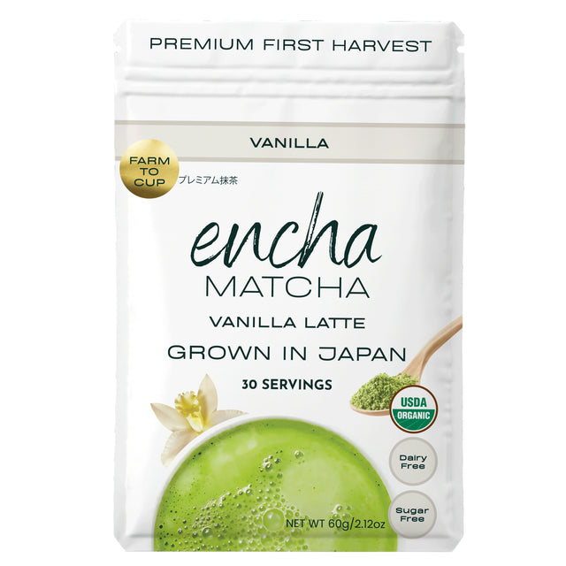Encha Matcha Latte Powder - Vanilla Matcha