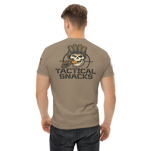 Tactical Snacks Skull Tee - Tan