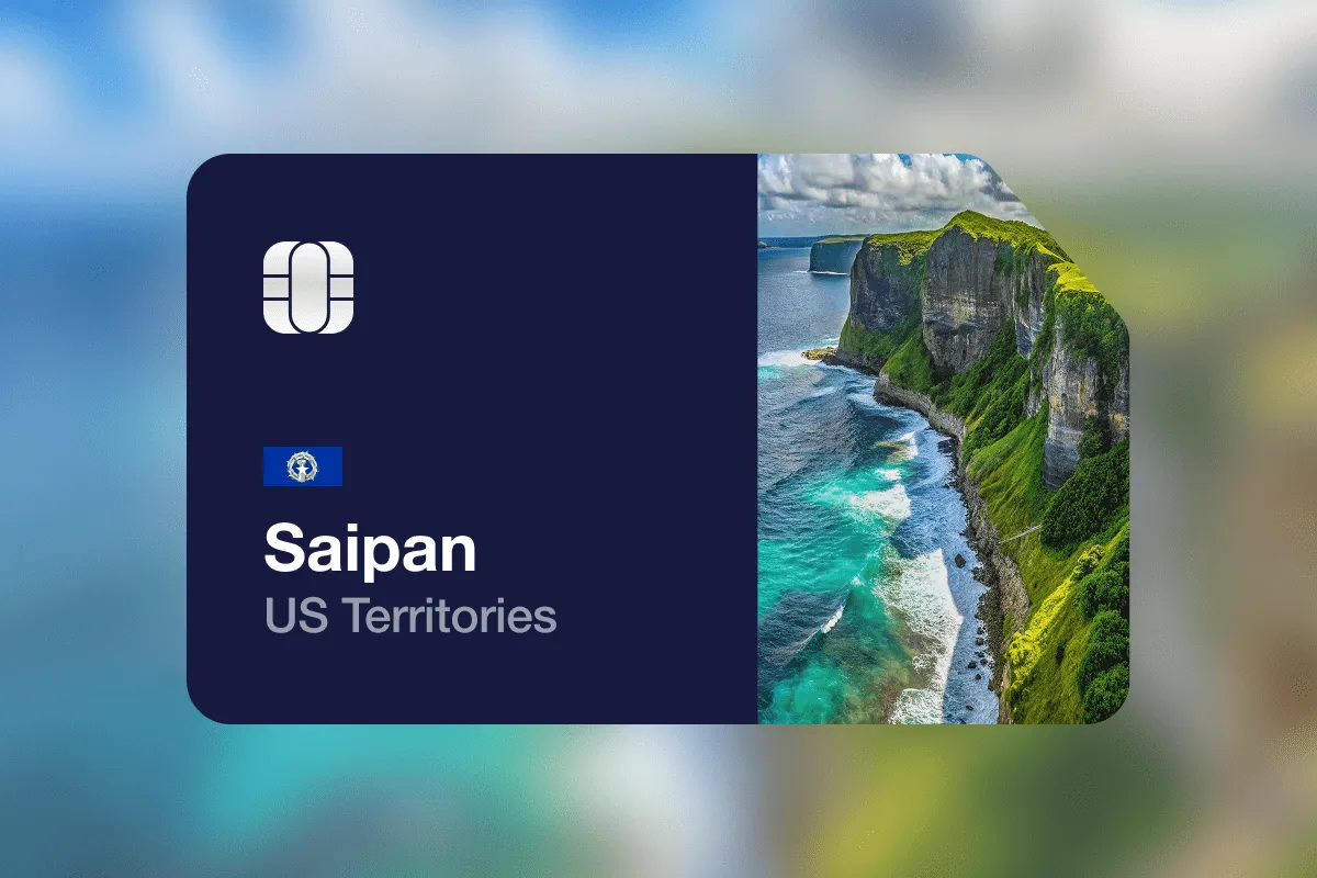 eSIM Saipan