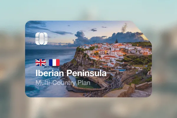 eSIM Europe Iberian Peninsula Unlimited (Top-up)