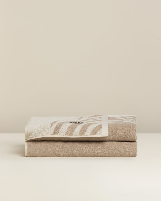 🎁 Zebra: Soft Cotton Zebra Stripe Towel (100% off)