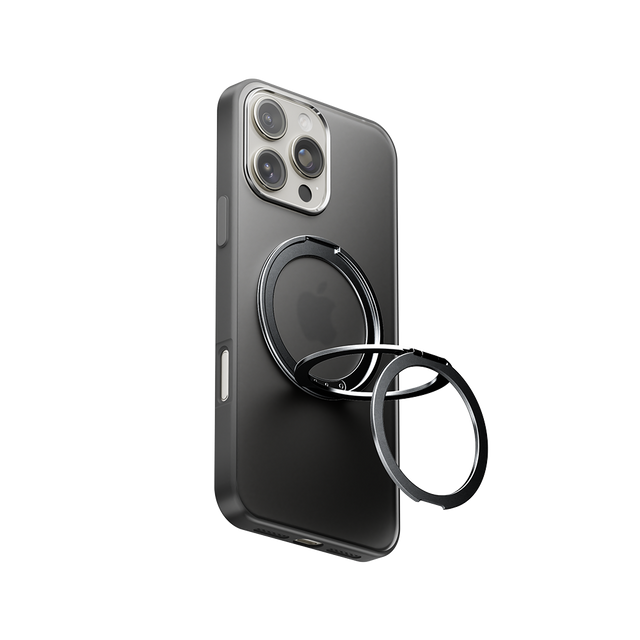 AirHold Triple-Folding Ring, Grip and Stand Phone Case for iPhone