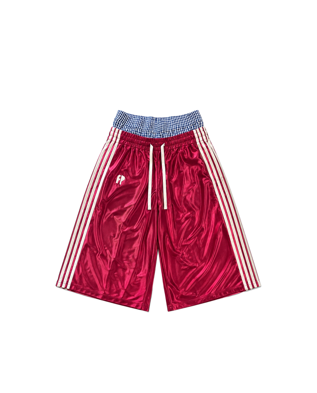 RED FP CAPRI SHORTS