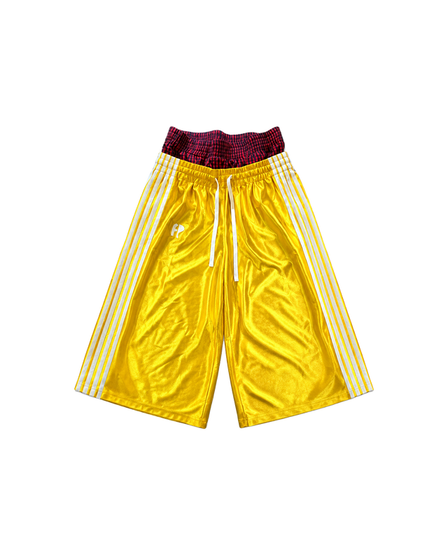Yellow FP Capri Shorts